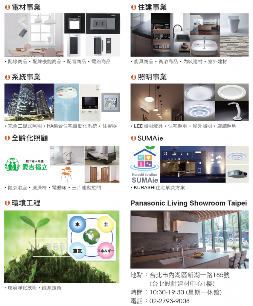 台湾松下环境产品照片 台湾松下环境产品照片