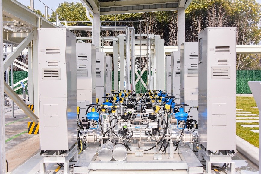 全球首发纯氢燃料电池冷热电三联供氢能示范项目