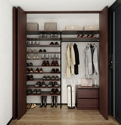 松下壁橱折门-ishelf