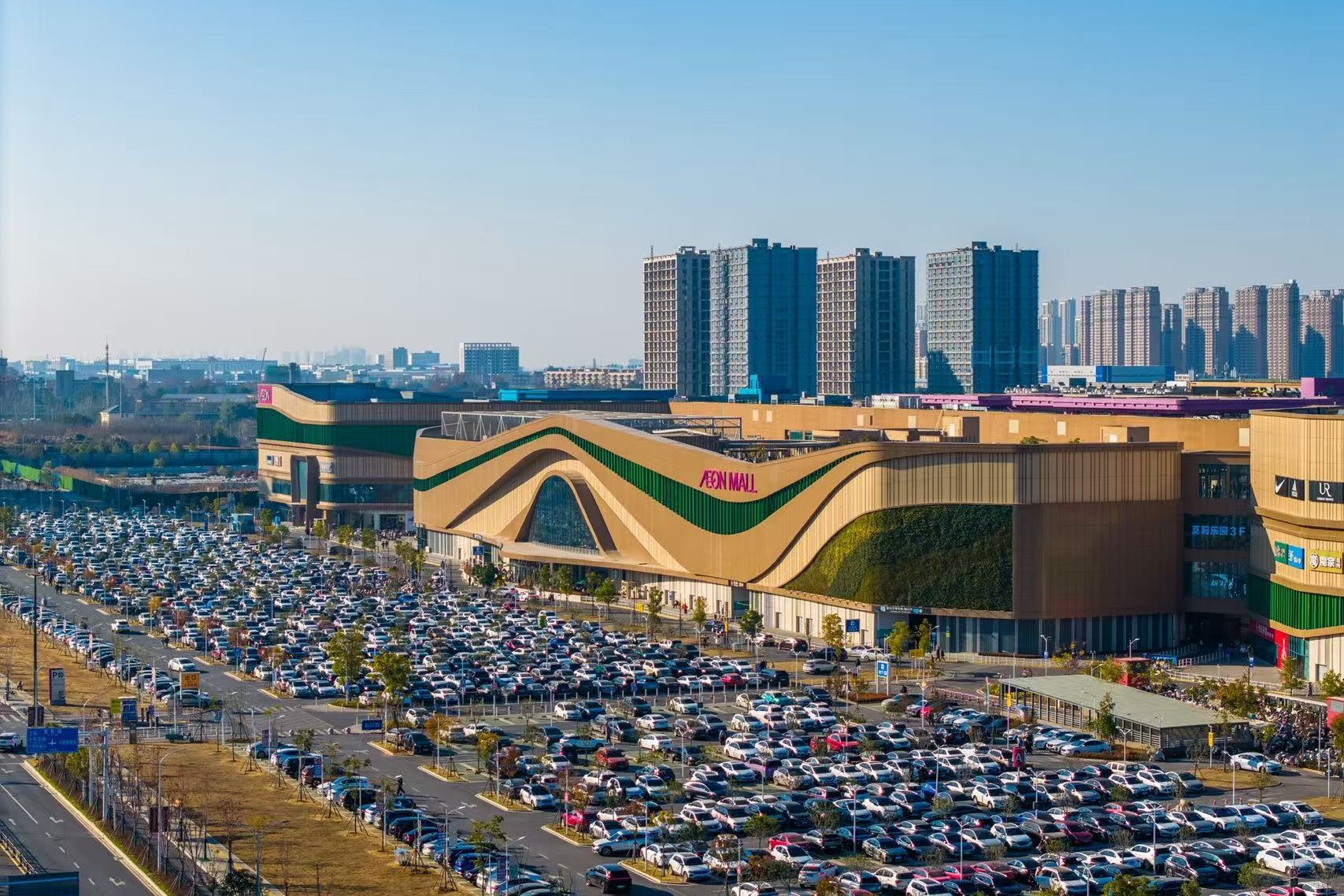 永旺梦乐城武汉江夏（2023年11月开业）