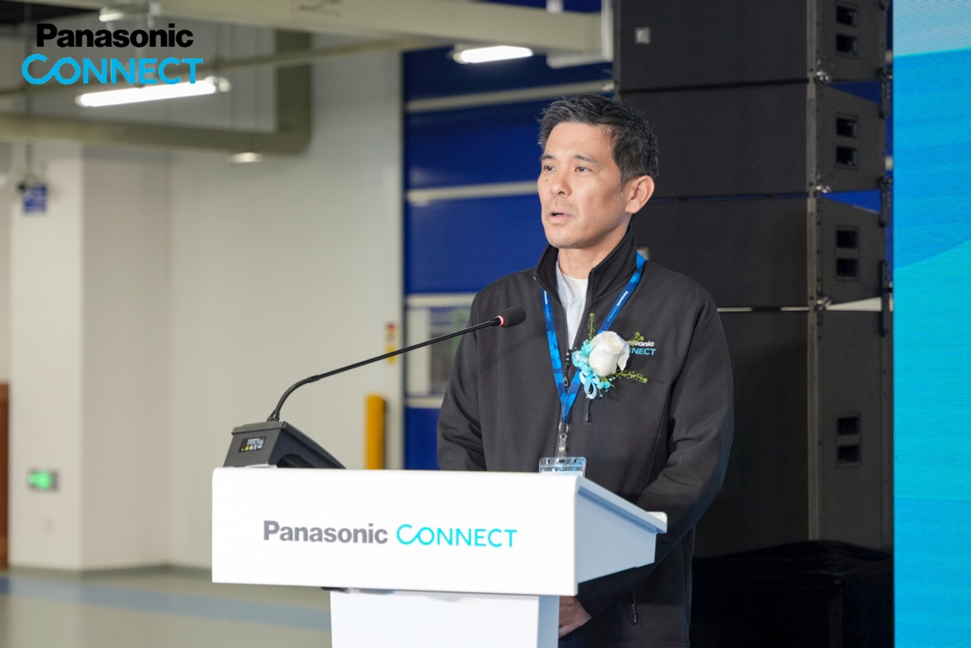 苏州松下生产科技有限公司总经理八木周蔵致辞