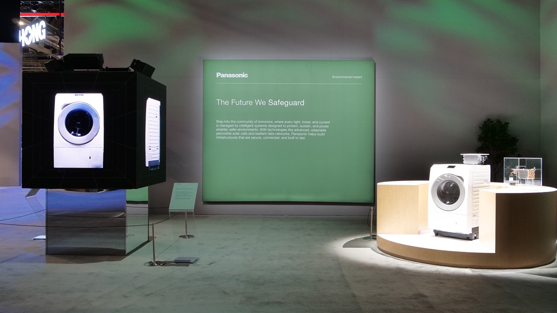 CES2026松下集团展台——助力循环经济的自动化家电拆解系统