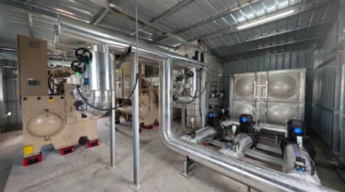 磁悬浮空调系统和组合空调箱