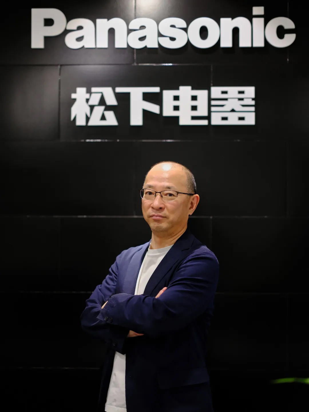 松下控股株式会社集团中国东北亚总代表、松下电器株式会社中国东北亚事业总裁中山正春。新京报摄影记者郭延冰/摄
