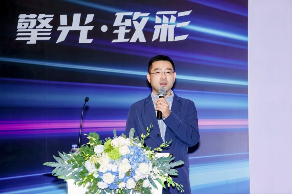 安恒集团北京公司总经理赵庆伟对安恒集团进行介绍