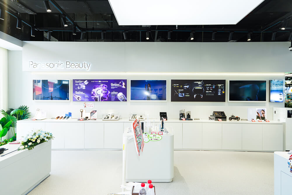 Panasonic Beauty体验店内部区域