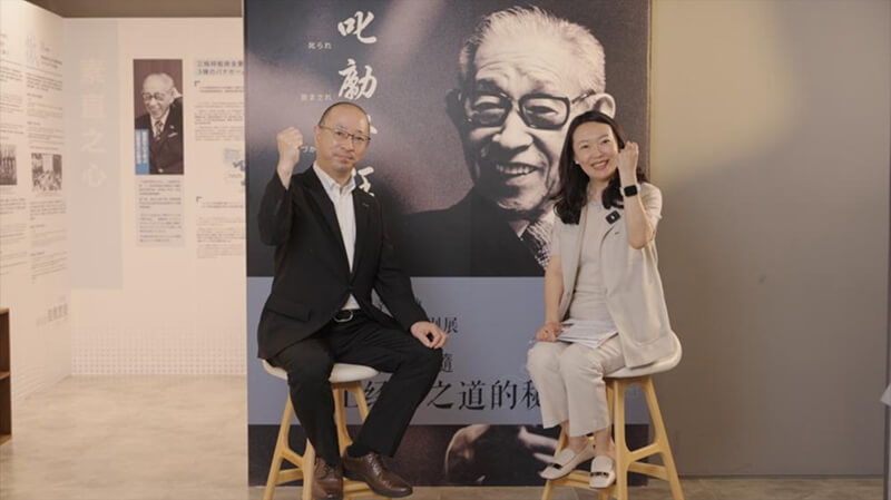 中山总代表接受现场采访